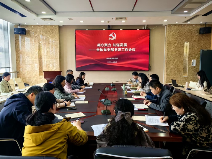 我院召开党支部书记工作会议