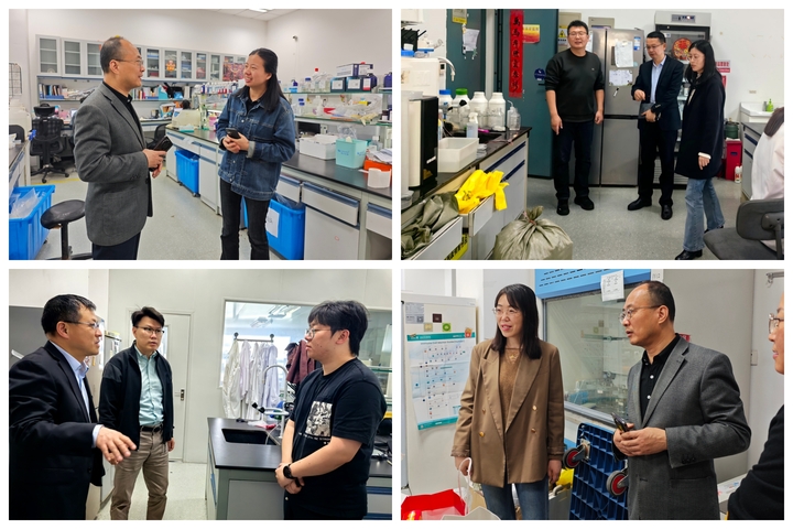 学院领导班子开展劳动节前实验室安全检查暨学系走访调研工作​